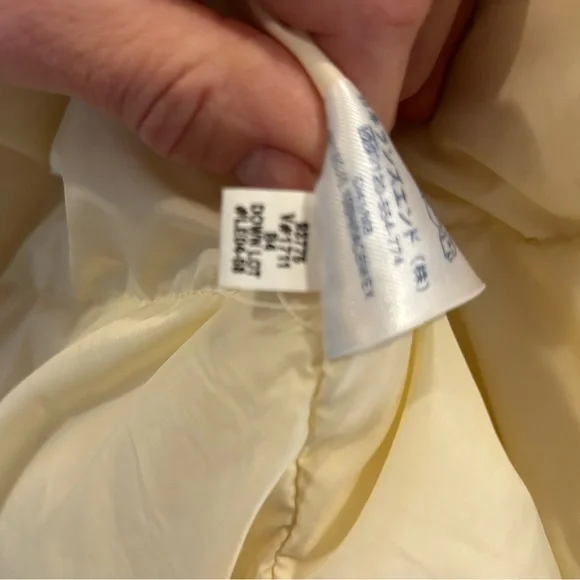 Lands End Goose Down Puffer Parka Coat Womens XL 18-20 Hood, Belt - Picture 5 of 6